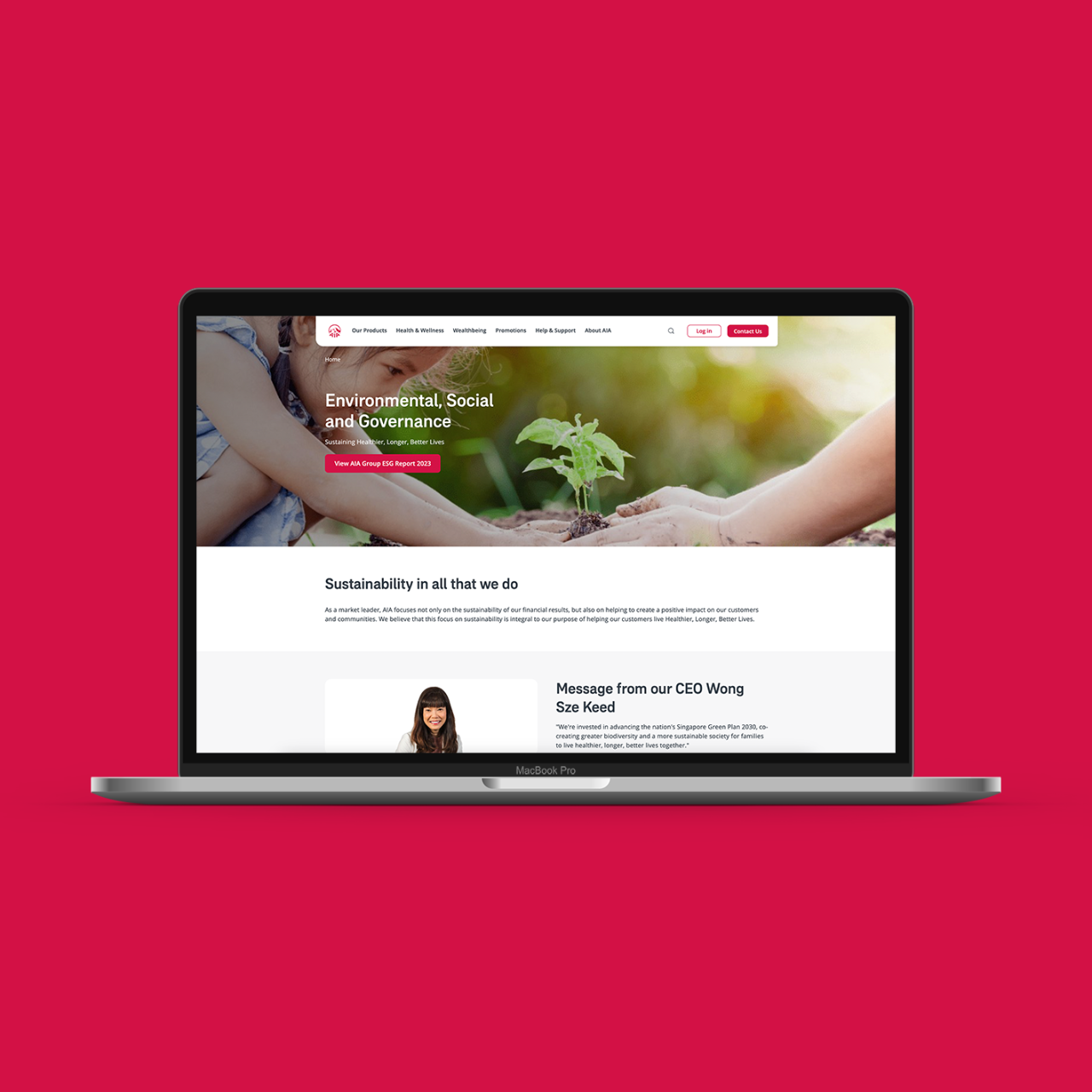 AIA microsite