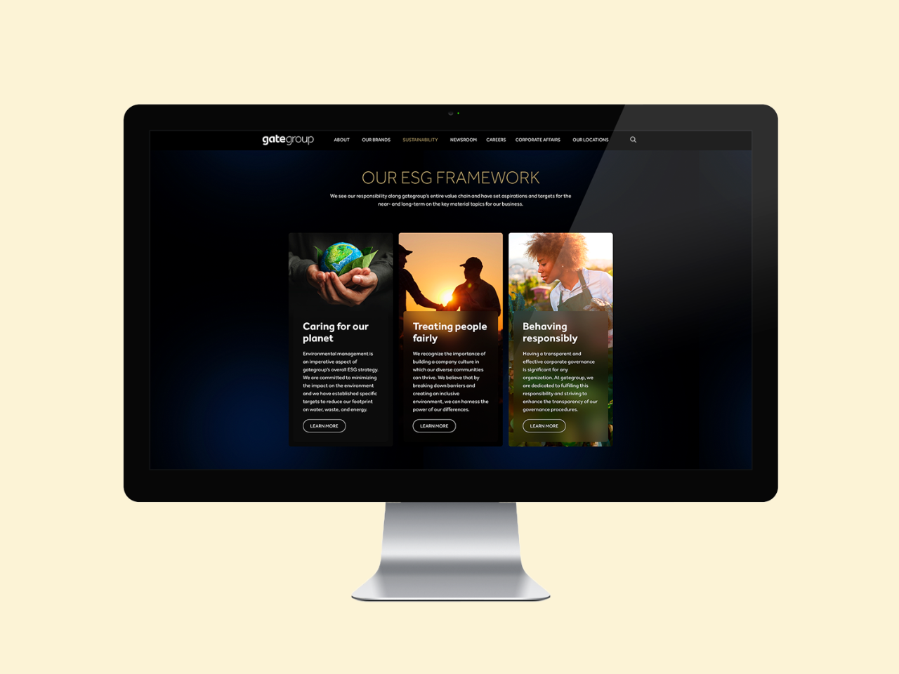 Desktop website